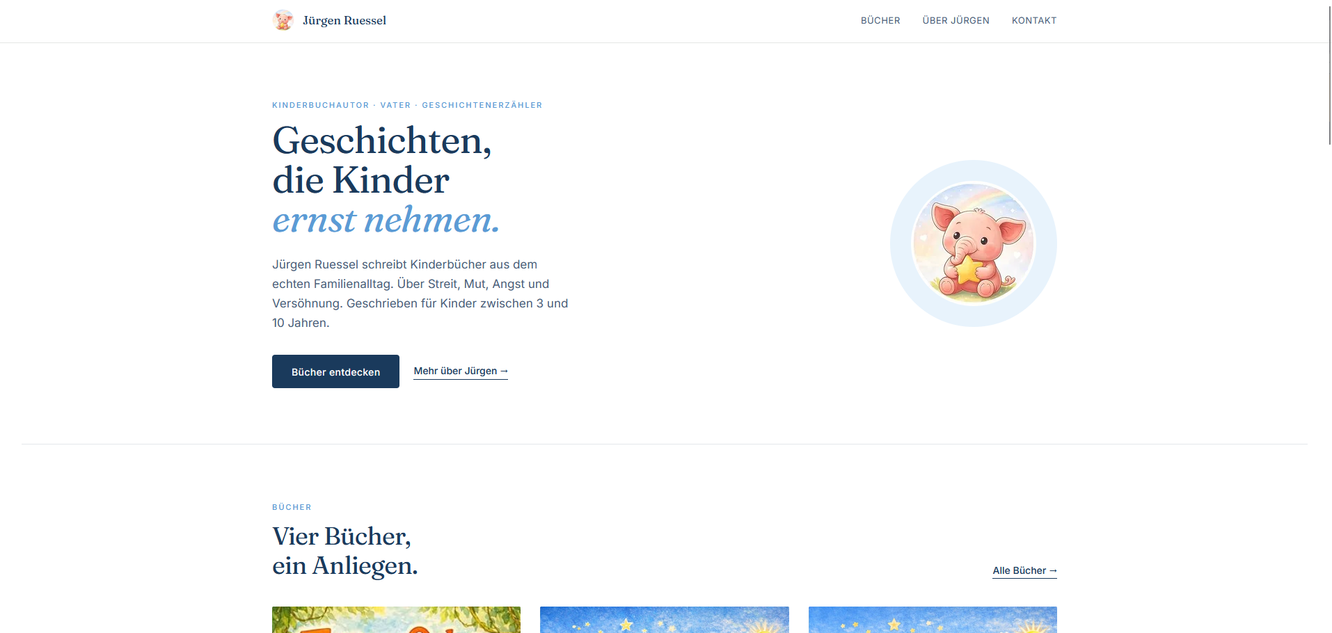 Website Jürgen Rüssel
