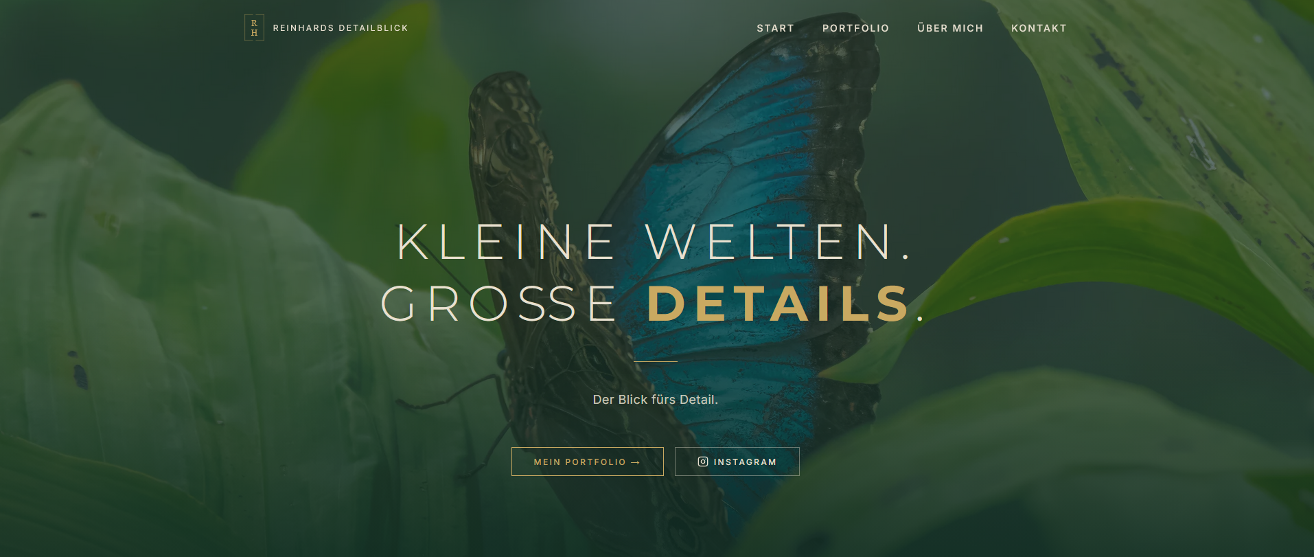 Reinhards Detailblick Website